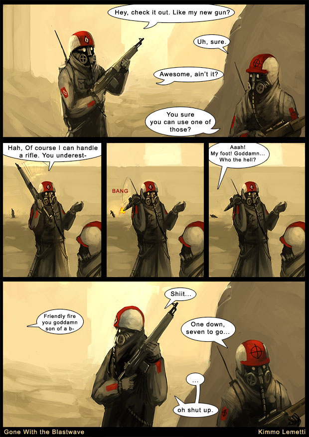 #21. Friendly fire.